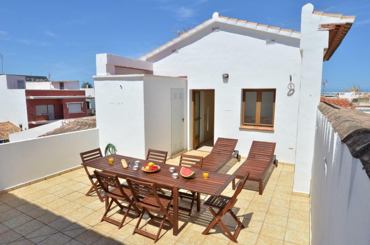 The Green Townhouse In Denia Centre By Nras Eksteriør billede